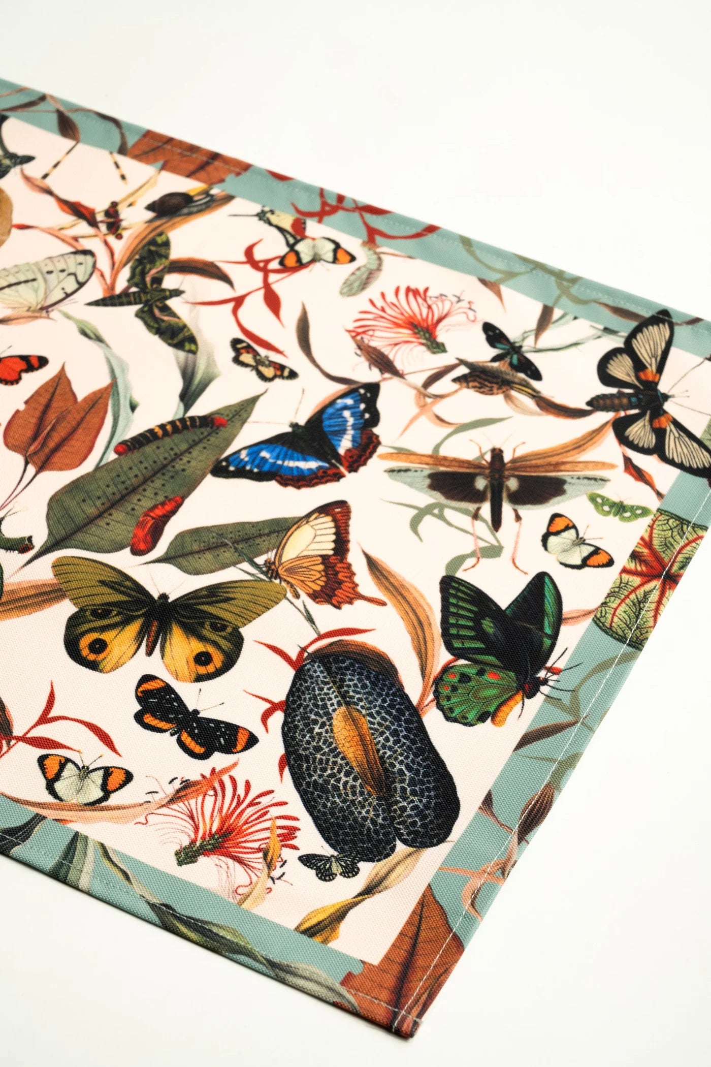 Placemat Butterfly Aqua