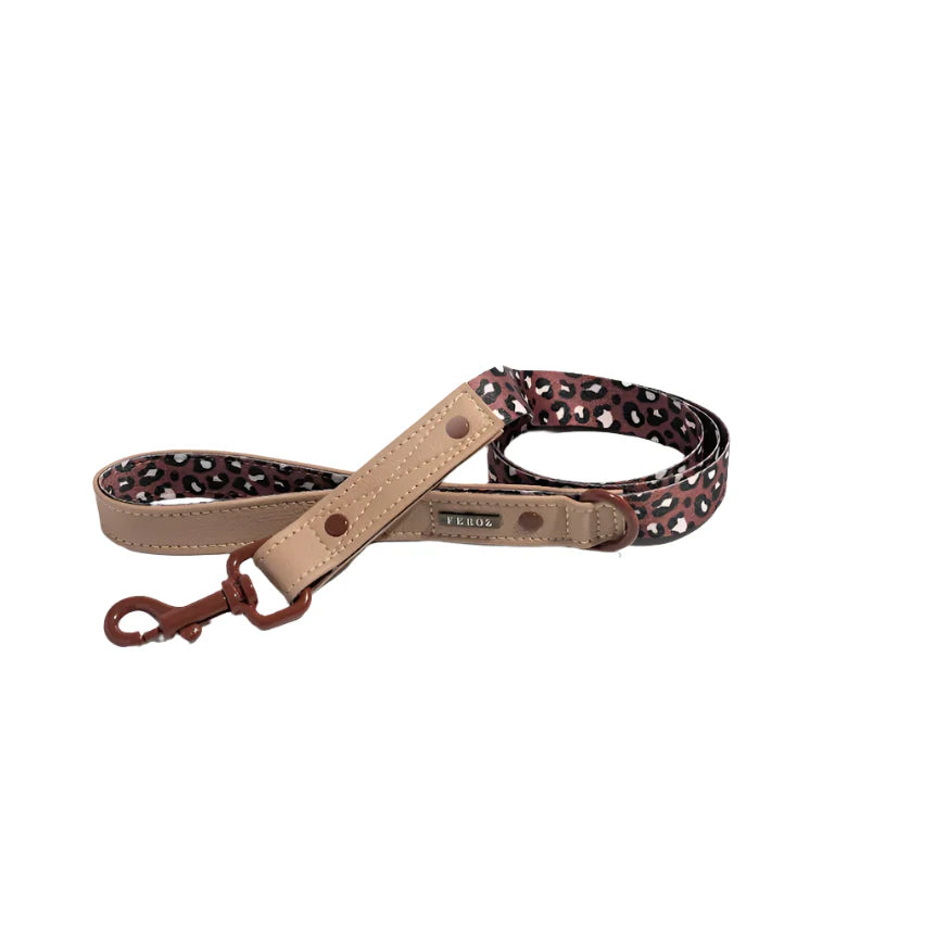 Leash Red Leopard